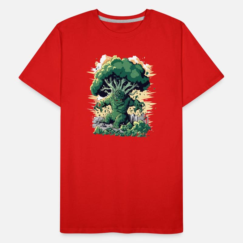 Brocoli géant Monster Brocoli T-shirt bio Premium Homme