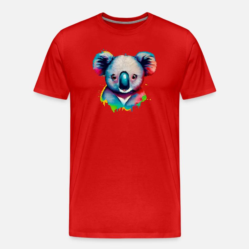 Koala - T-shirt bio Premium Homme - rouge