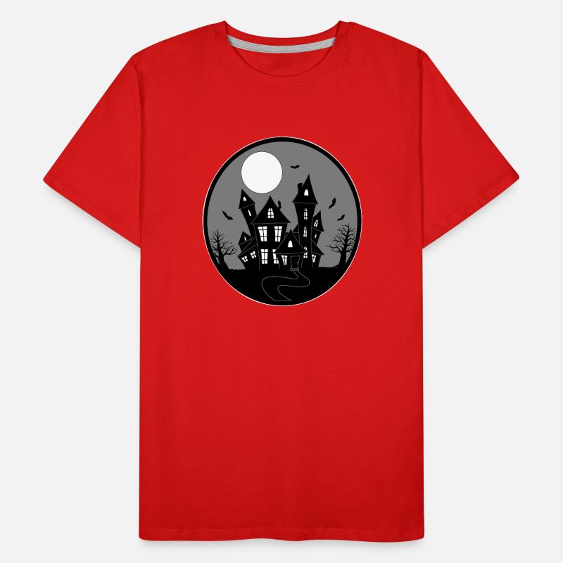 Maison hantée T-shirt bio Premium Homme