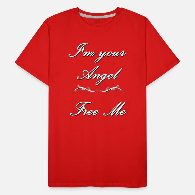 Je suis ton ange Libérez-moi T-shirt bio Premium Homme