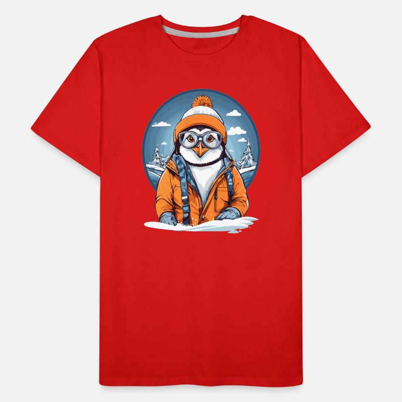 Cute Penguin Men's Premium Organic T-Shirt