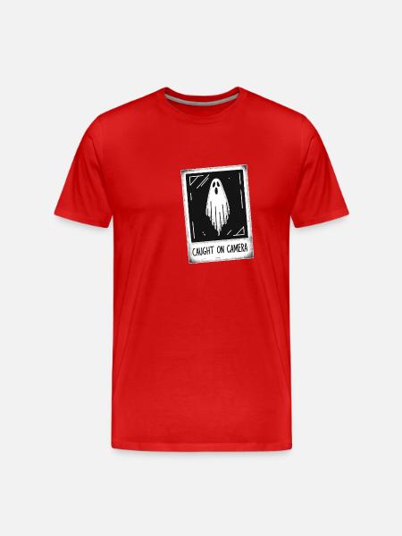 Photo Ghost - Men's Premium Organic T-Shirt - red