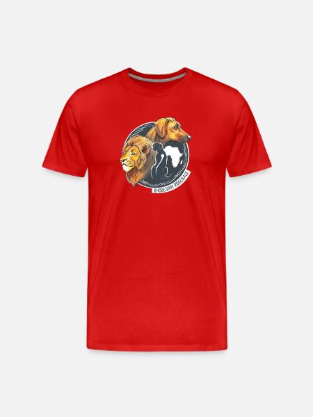 Rhodesian Ridgeback - T-shirt bio Premium Homme - rouge