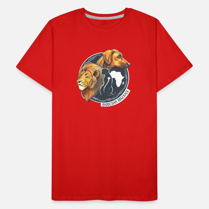 Rhodesian Ridgeback Men's Premium Organic T-Shirt