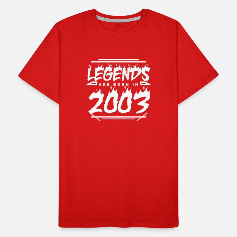 2003 - Année 2003 - Année 2003 T-shirt bio Premium Homme