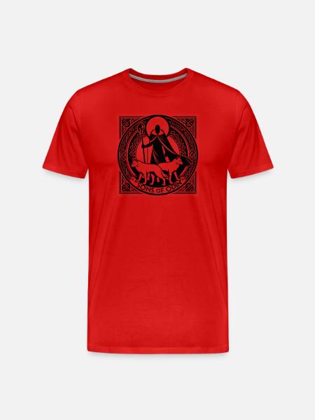 Fils d’Odin - T-shirt bio Premium Homme - rouge