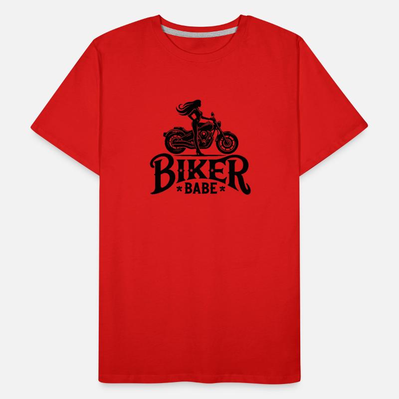 Biker Babe T-shirt bio Premium Homme