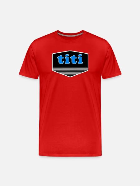 Springaffe - Männer Premium Bio T-Shirt - Rot