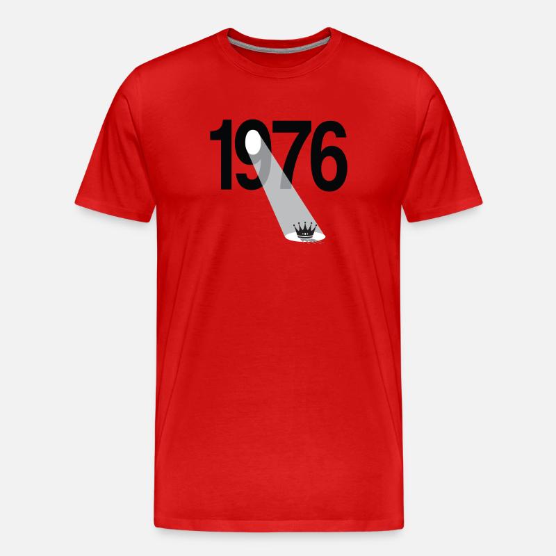 Millésime 1976 - T-shirt bio Premium Homme - rouge