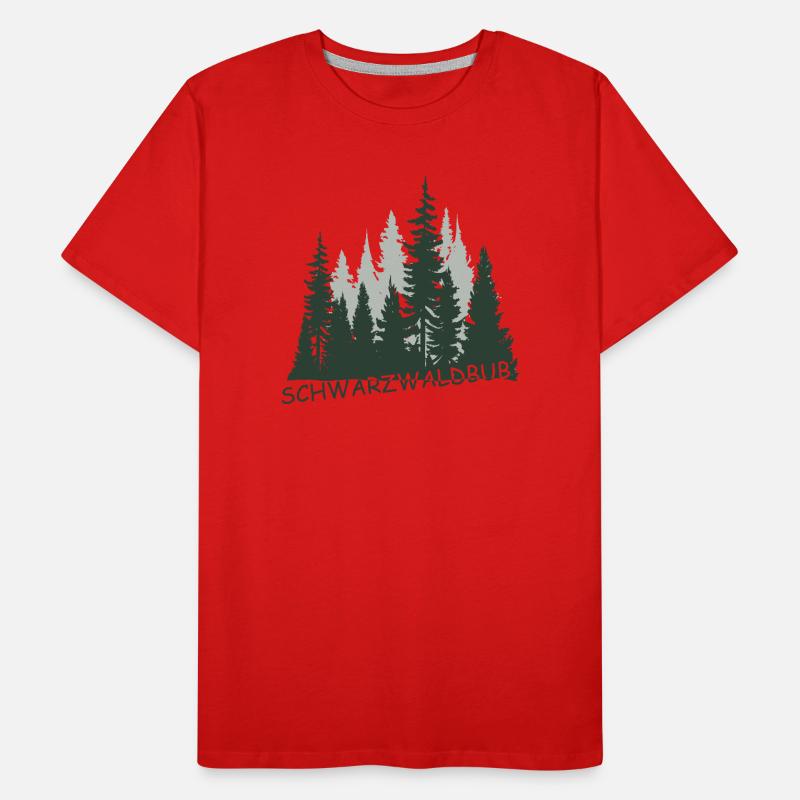 Schwarzwaldbub Männer Premium Bio T-Shirt