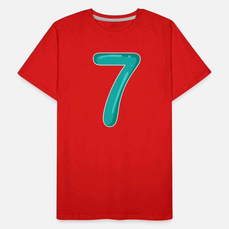 7 - Sept T-shirt bio Premium Homme