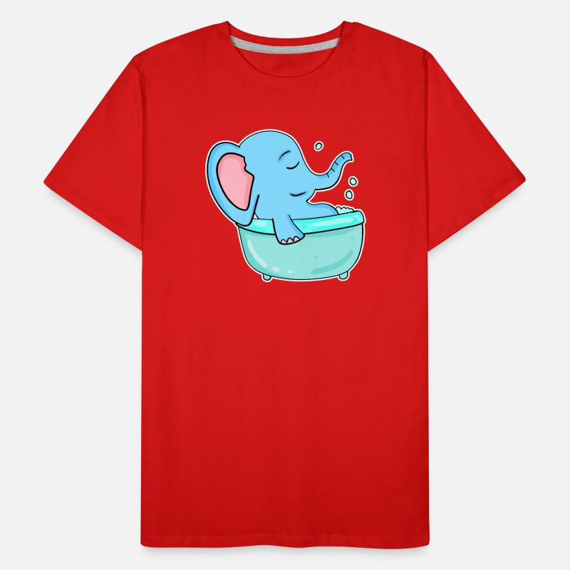 Baignoire Elephant T-shirt bio Premium Homme