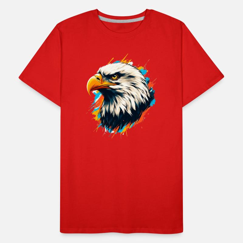 Bald Eagle Men's Premium Organic T-Shirt