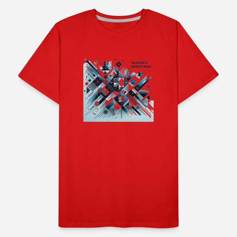 Season's Greetings Men's Premium Organic T-Shirt