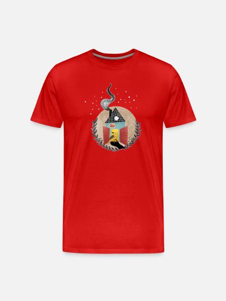 Joyeux Noël - T-shirt bio Premium Homme - rouge