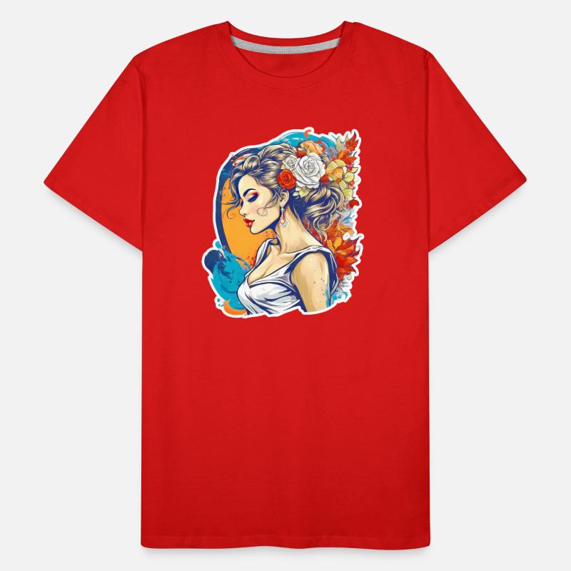 Braut Männer Premium Bio T-Shirt