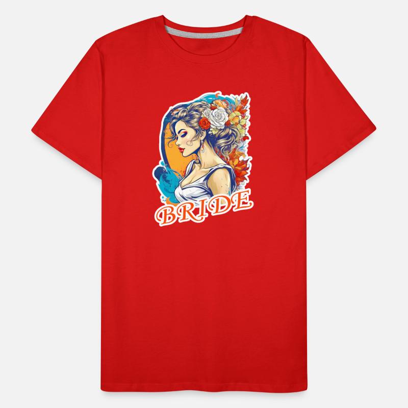 Bride Men's Premium Organic T-Shirt