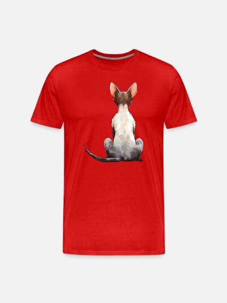 Cornish Rex - Men's Premium Organic T-Shirt - red