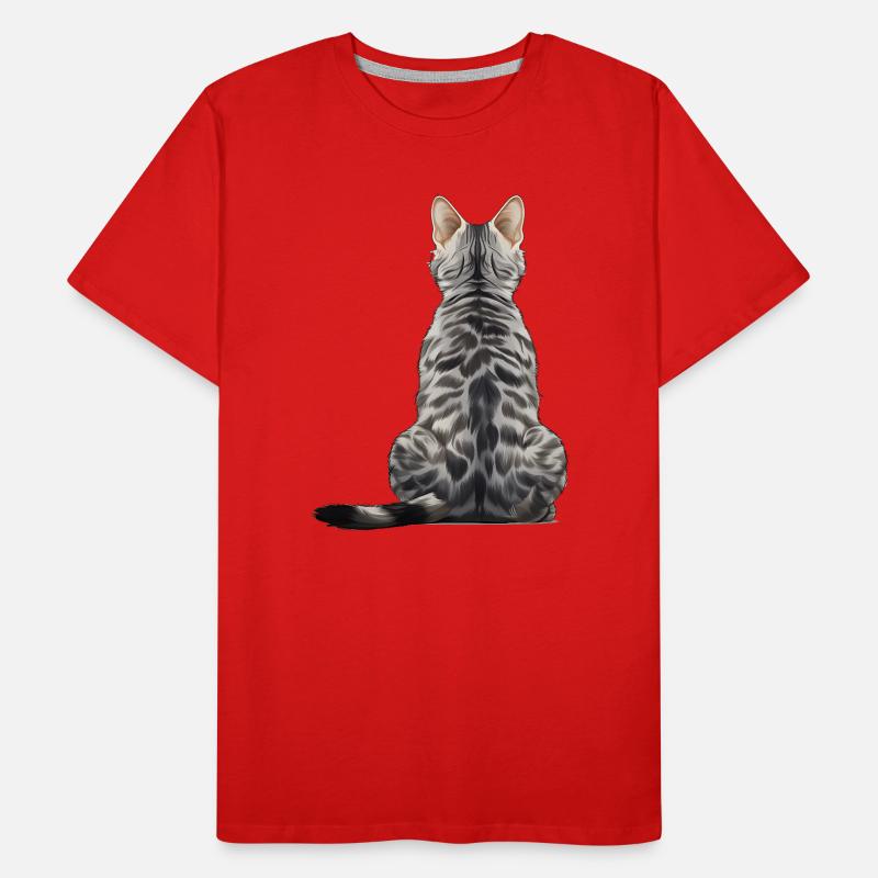 Chat Mau égyptien T-shirt bio Premium Homme