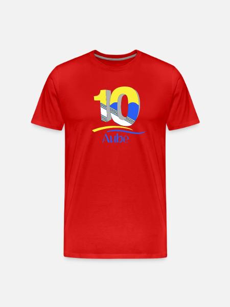 Dawn - Men's Premium Organic T-Shirt - red