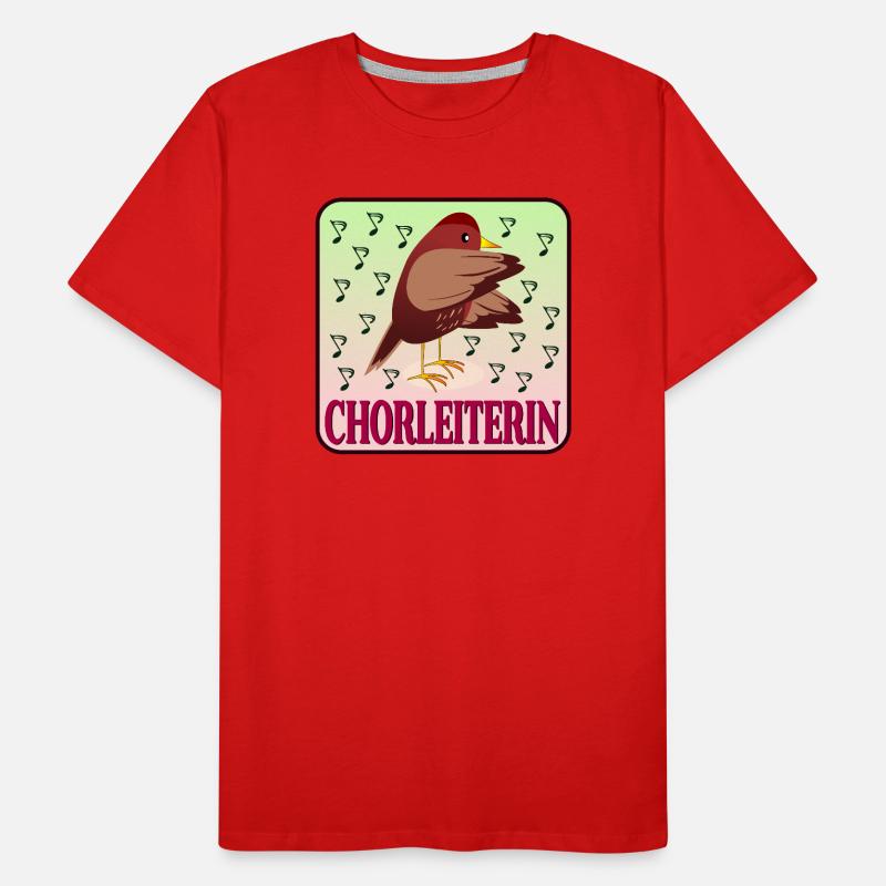 Chorleiterin SINGEN - CHÖRE LEITEN Männer Premium Bio T-Shirt