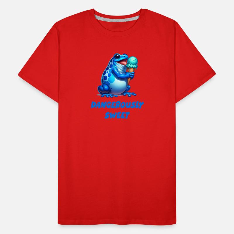Poison dart frog Men's Premium Organic T-Shirt