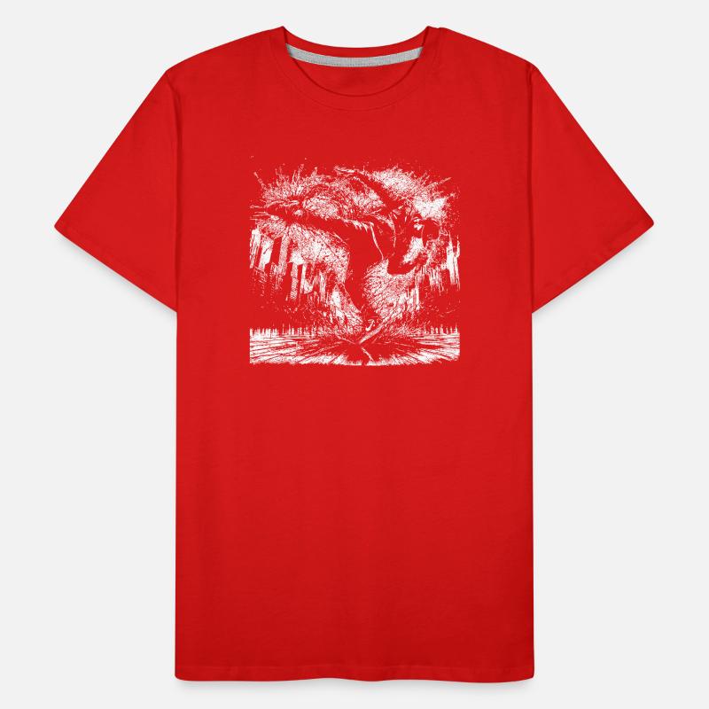 BREAKDANCE Männer Premium Bio T-Shirt