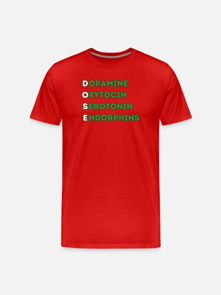 DOSE - T-shirt bio Premium Homme - rouge