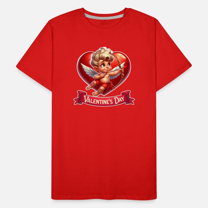 Saint Valentin T-shirt bio Premium Homme