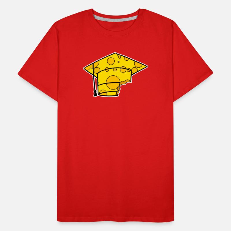 Studium Abschluss Absolventenkappe Männer Premium Bio T-Shirt