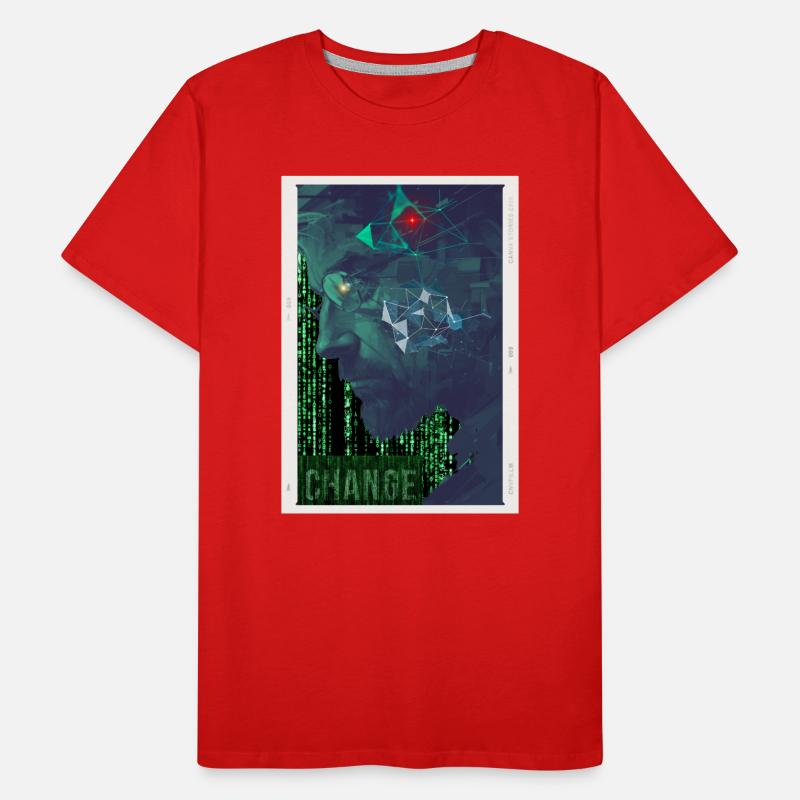 Our future, time for change Men's Premium Organic T-Shirt