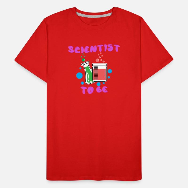 Job Profession Scientist Statement Supervisor Men's Premium Organic T-Shirt