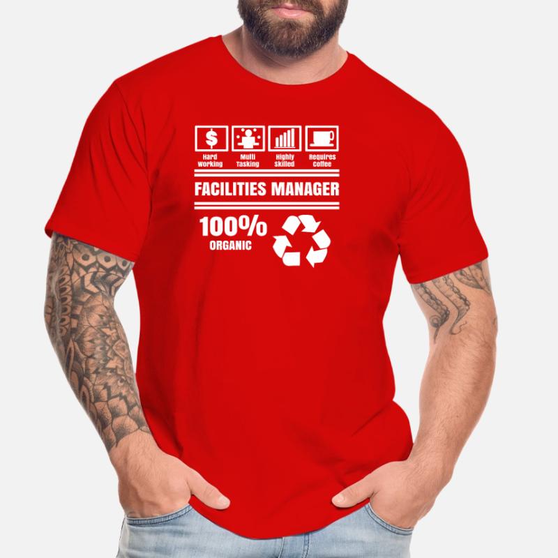 Manager Job Work Supervisor Career Statement Men's Premium Organic T-Shirt