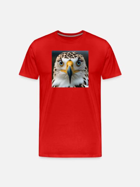 Aigle - T-shirt bio Premium Homme - rouge