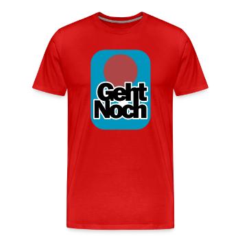 Still possible - Men's Premium Organic T-Shirt - red - Front - Damien (186cm)