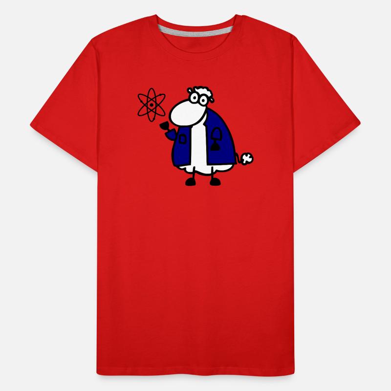 Physikschaf Männer Premium Bio T-Shirt