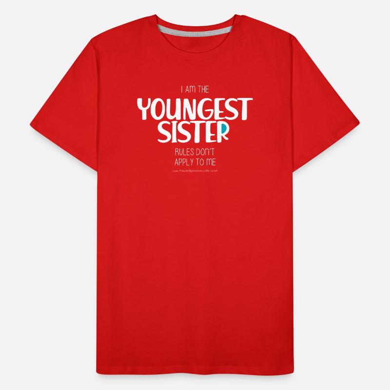 Jüngste Schwester Männer Premium Bio T-Shirt