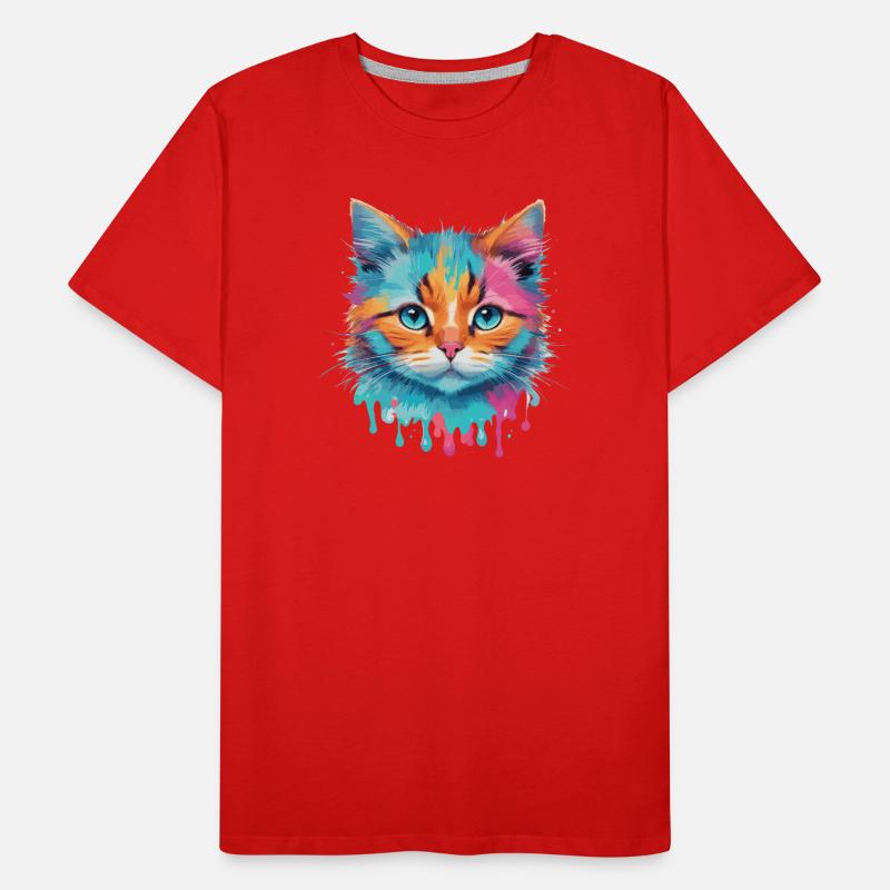 Chat mignon T-shirt bio Premium Homme