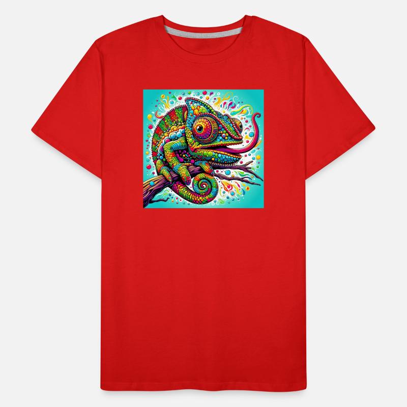 Caméléon T-shirt bio Premium Homme