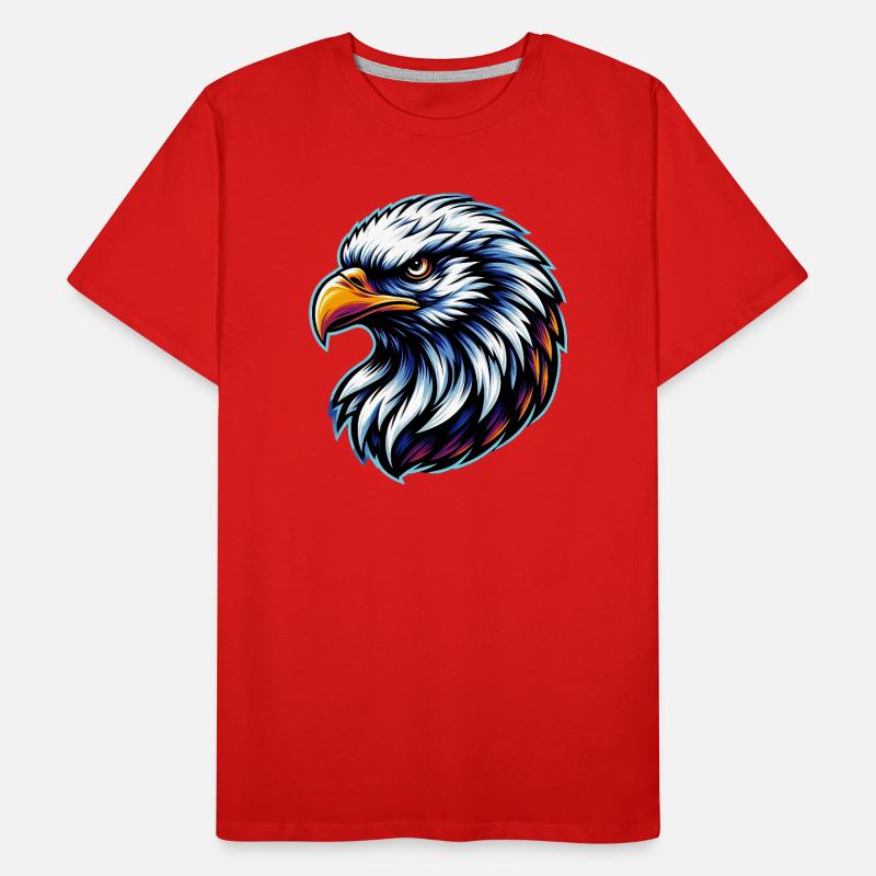 Bald Eagle Men's Premium Organic T-Shirt