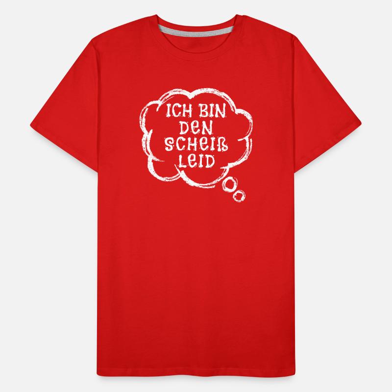 Je ne me soucie pas de l’énoncé d’attitude T-shirt bio Premium Homme