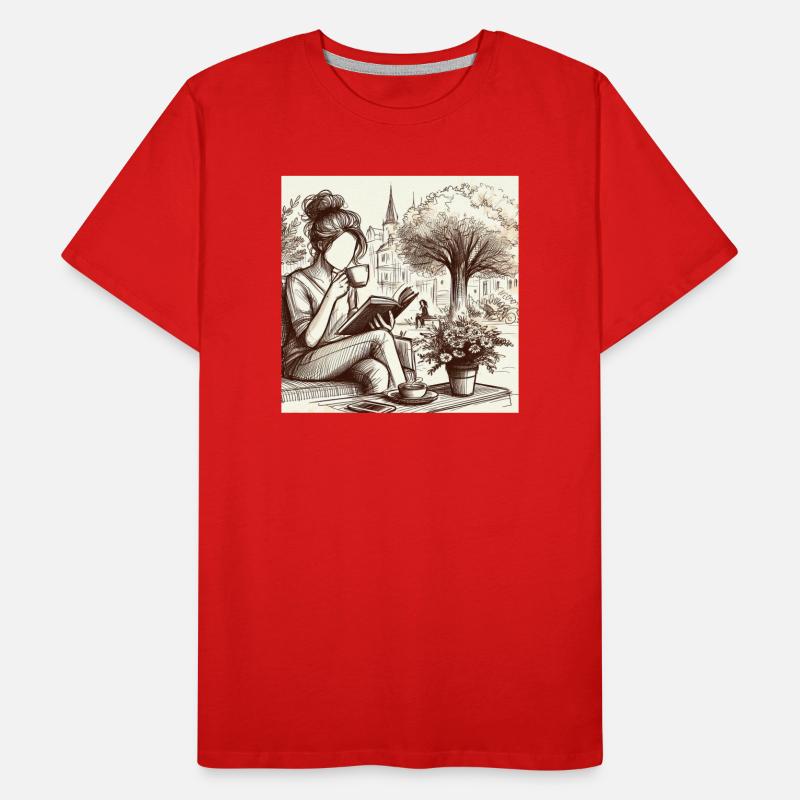 Convivialité villageoise T-shirt bio Premium Homme