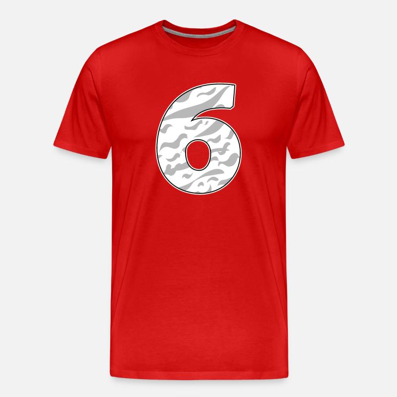 6 - T-shirt bio Premium Homme - rouge