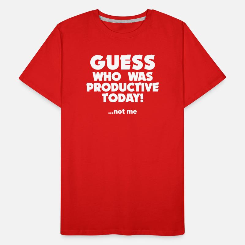 Drôle n’a pas d’importance L’attitude n’a pas d’importance pour moi Déclaration T-shirt bio Premium Homme