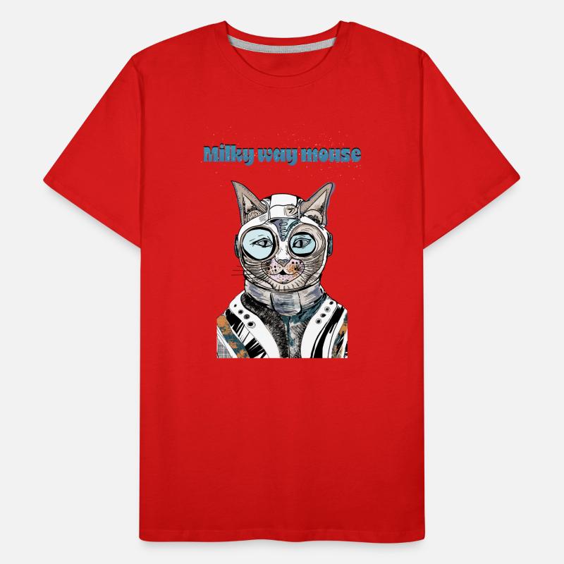 milky way mouse Men's Premium Organic T-Shirt