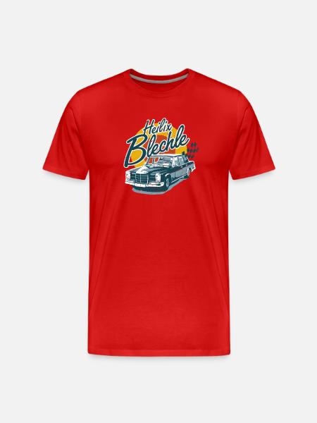 Heilix Blechle - Männer Premium Bio T-Shirt - Rot