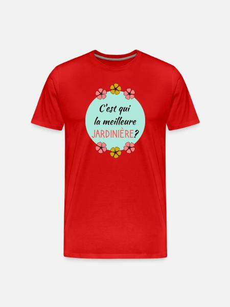 GRANNY - Men's Premium Organic T-Shirt - red