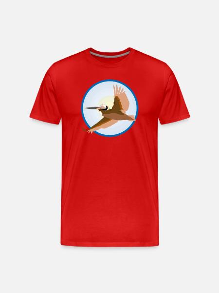 Pélican - T-shirt bio Premium Homme - rouge
