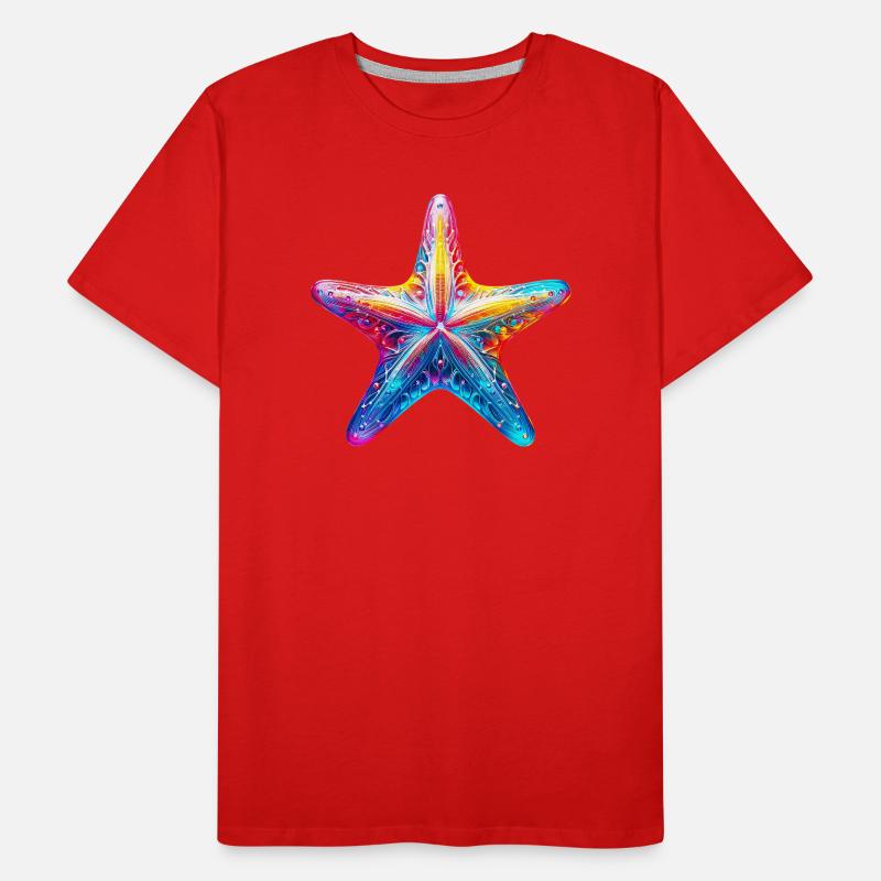 Seestern Männer Premium Bio T-Shirt