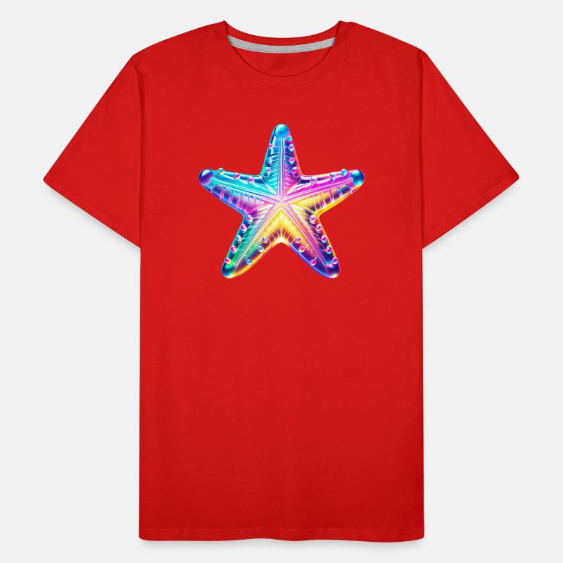 Seestern Männer Premium Bio T-Shirt